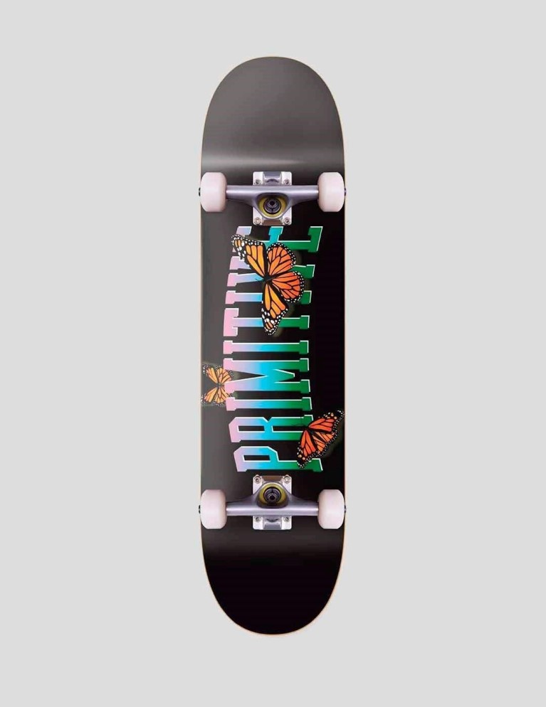 Skate completo PRIMITIVE collegiate butterfly 7.3 ́ complete black